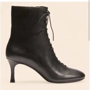 NWT Reformation Natalia Boots Black Size 6